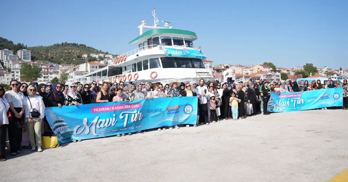 Yıldırımlı kadınlar Mavi Tur’da buluşuyor