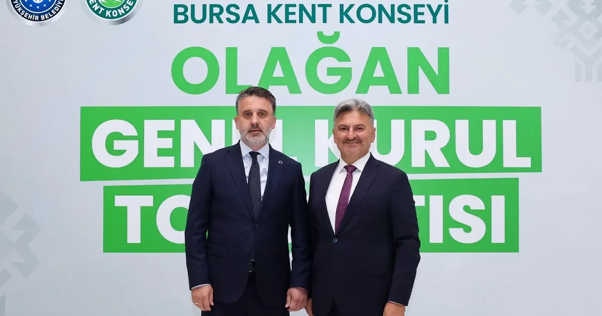 Bursa Kent Konseyi Başkanı Orhan Samast oldu