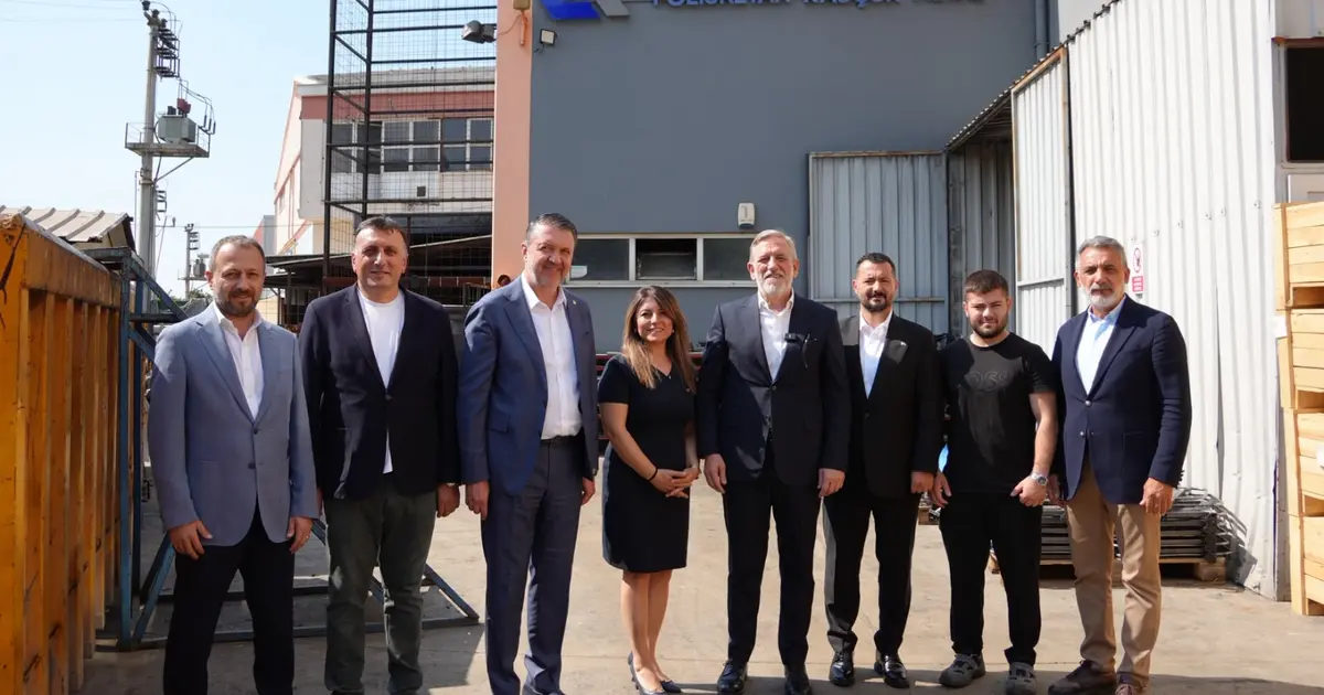 BTSO Başkanı Burkay ve MÜSİAD Bursa'dan CEMKA'ya ziyaret