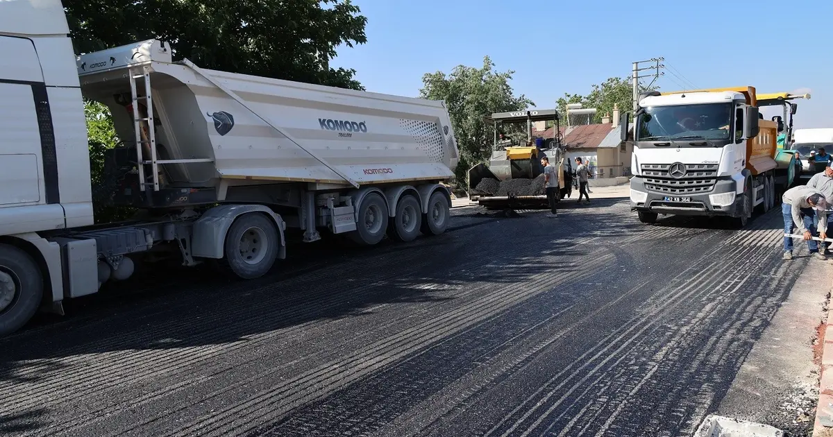 Karatay’da asfalt seferberliği