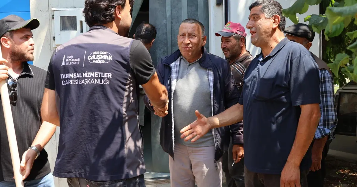 İzmir Büyükşehir tarım üreticisinin imdadına yetişti - Gündem Haberleri