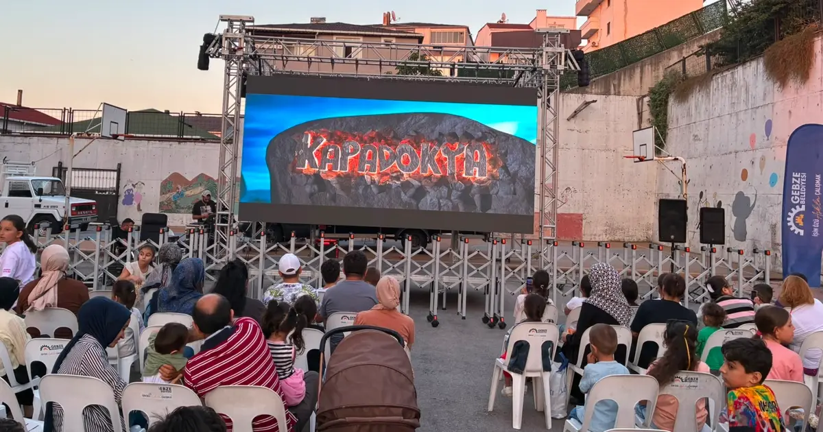 Gebze'de 'Mahallemde Sinema Var' sürüyor - Gündem Haberleri