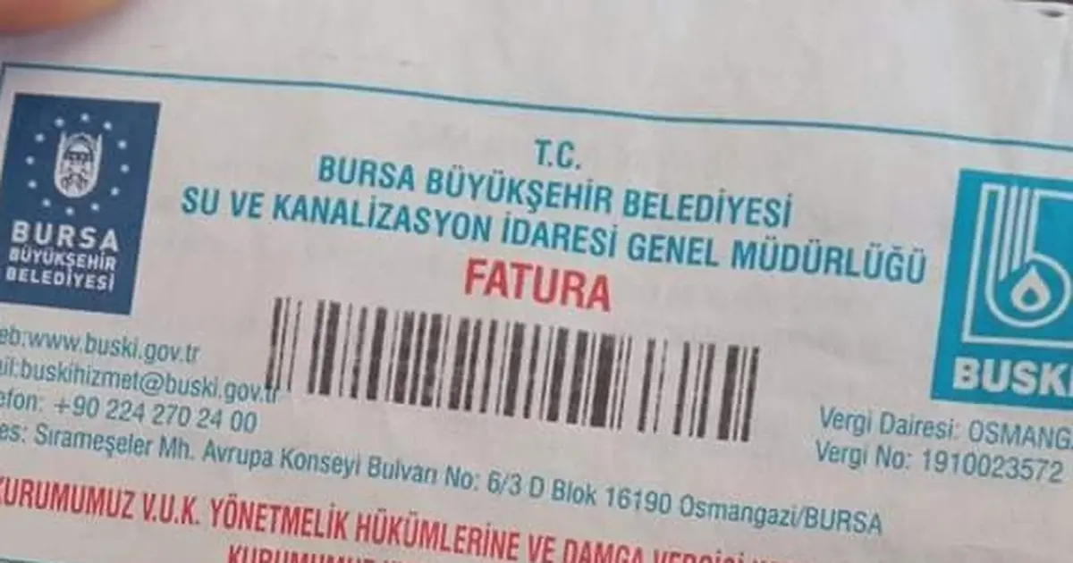 BUSKİ'den su tarifeleri açıklaması... Aylık güncelleme yeni zam uygulaması değil