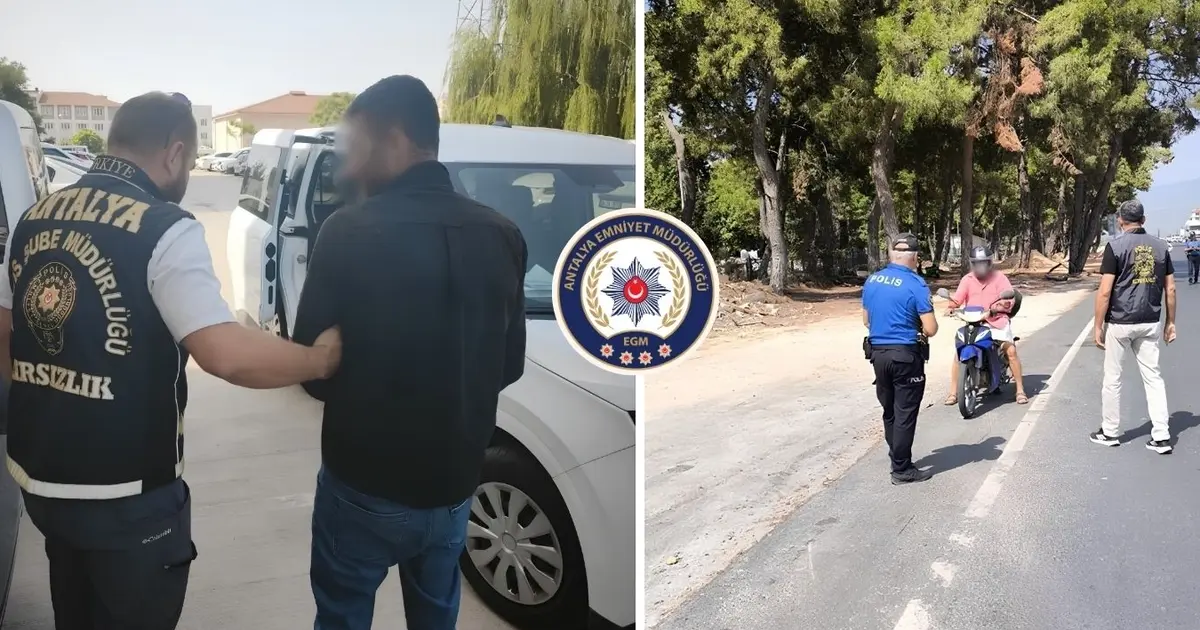 Antalya’da son bir haftada 275 kişi tutuklandı