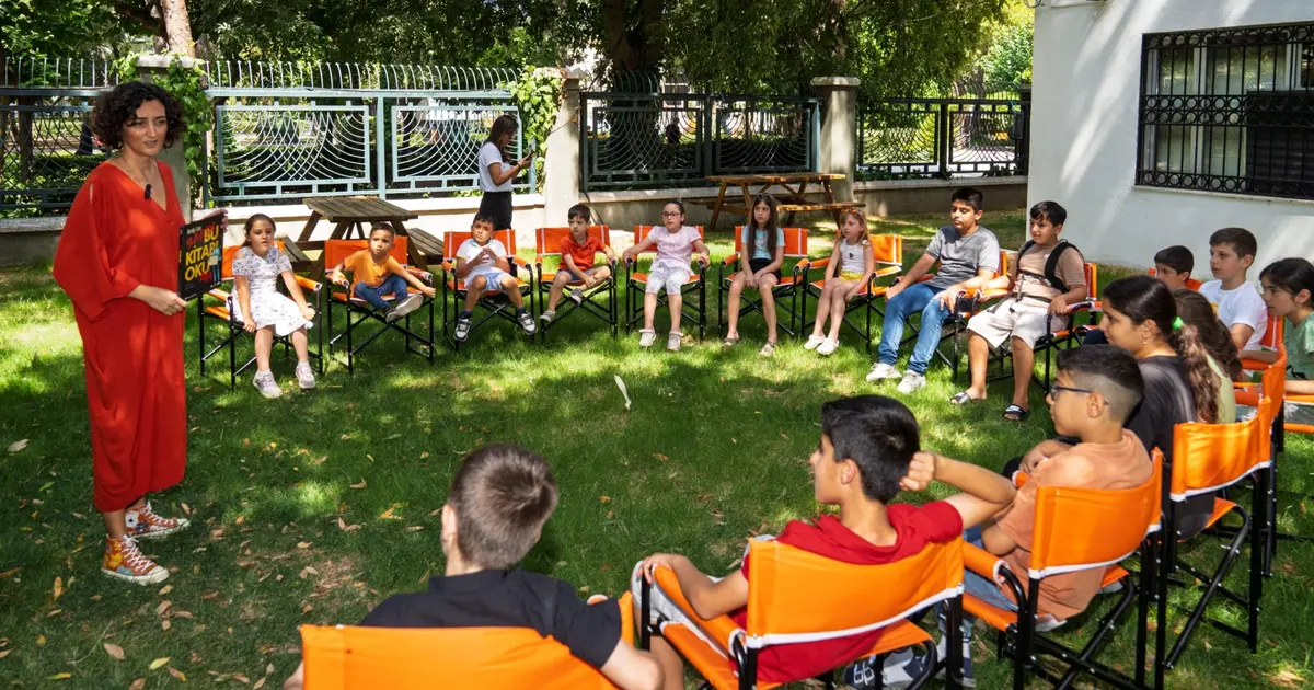 Hasan Âli Yücel Kütüphanesi, çocuklar için öğrenme ve keşif merkezi oldu