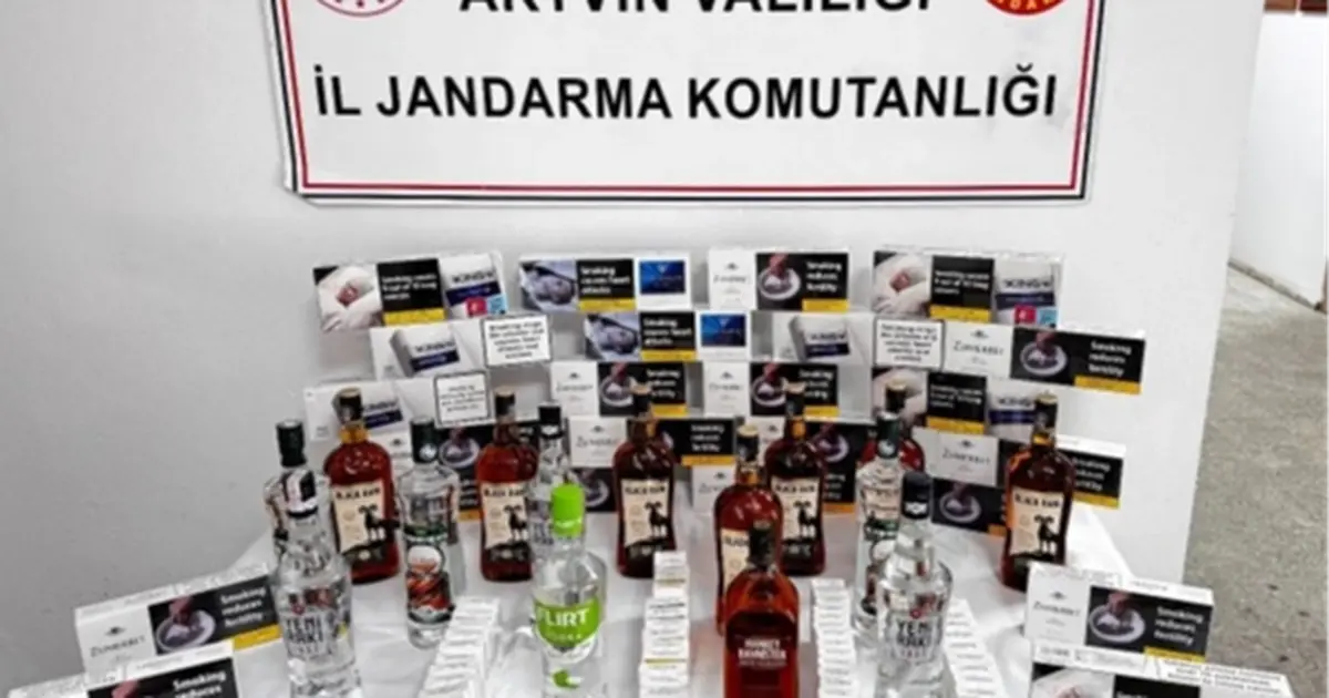 Artvin'de kaçakçılıkla mücadelede 10 gözaltı!