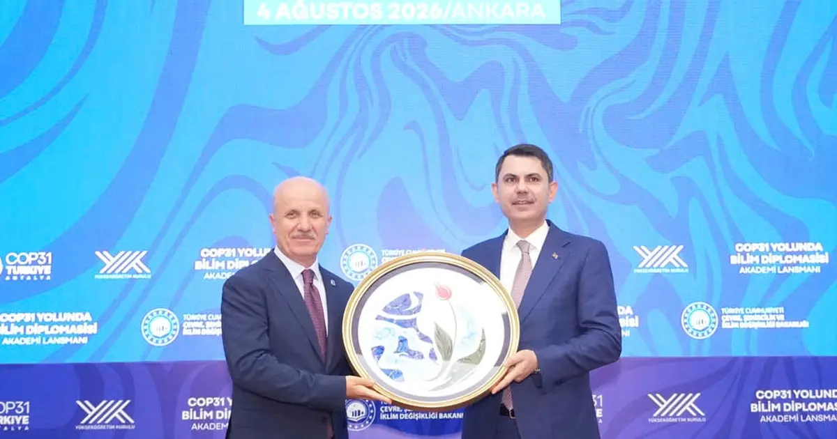 YÖK, COP31'e 'akademik elçi' oldu
