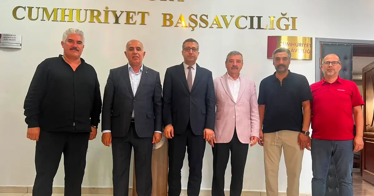 ATSO’dan Cumhuriyet Başsavcısı Yusufoğlu’na hayırlı olsun ziyareti