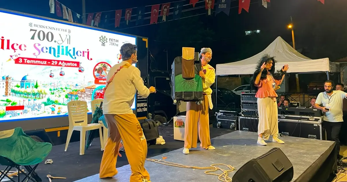 Büyükorhan, 'Büyükşehir'le şenlendi