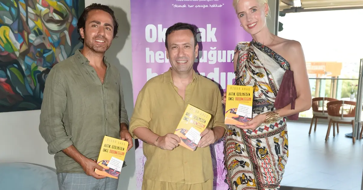Özgür Aras'ın çok konuşulan kitabı yeni baskısını Titanic Luxury Collection Bodrum’da kutladı