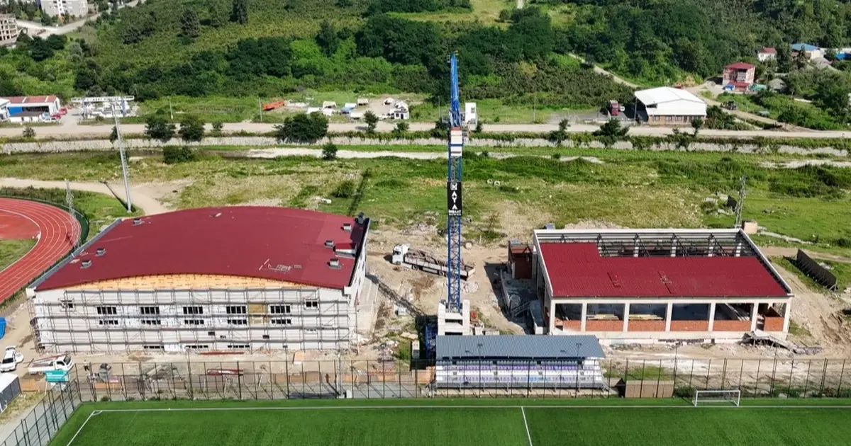 Ordu Altınordu'da sporculara modern spor tesisi
