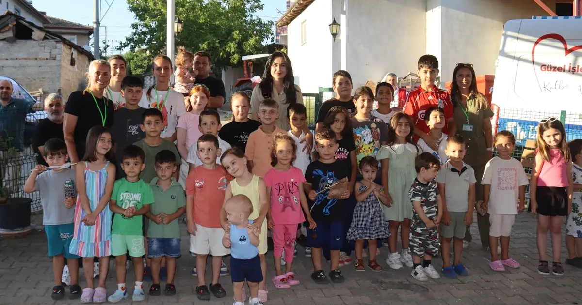 Sepetçi’de 'Köyde Şenlik Var' ile çocuklar eğlendi