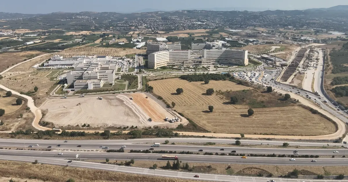 Bursa Şehir Hastanesi otoparkı bu ay hizmete açılıyor