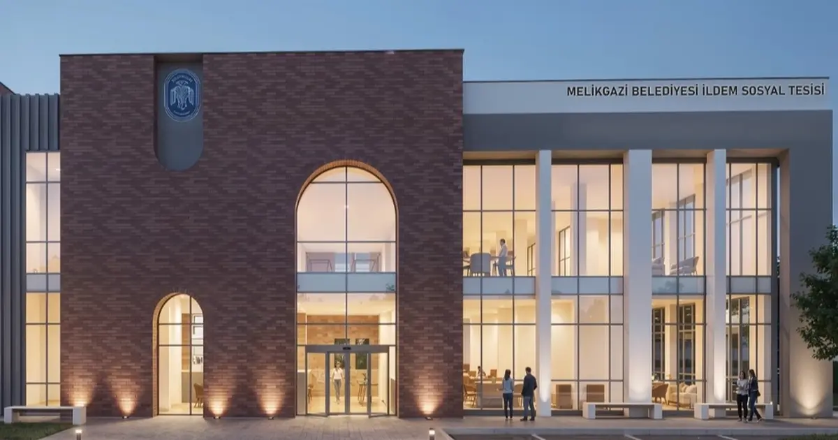 Kayseri Melikgazi'den yeni sosyal tesis - Gündem Haberleri
