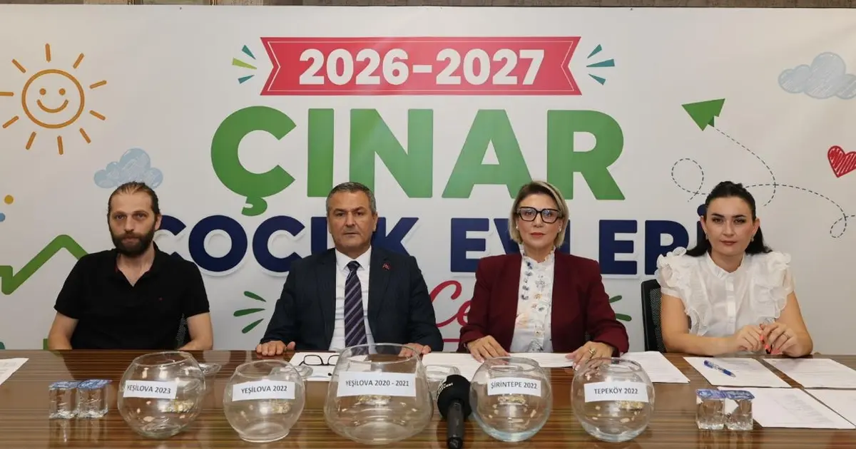 İzmit'te 3 Çınar Çocuk Evi için kura çekimi gerçekleştirildi