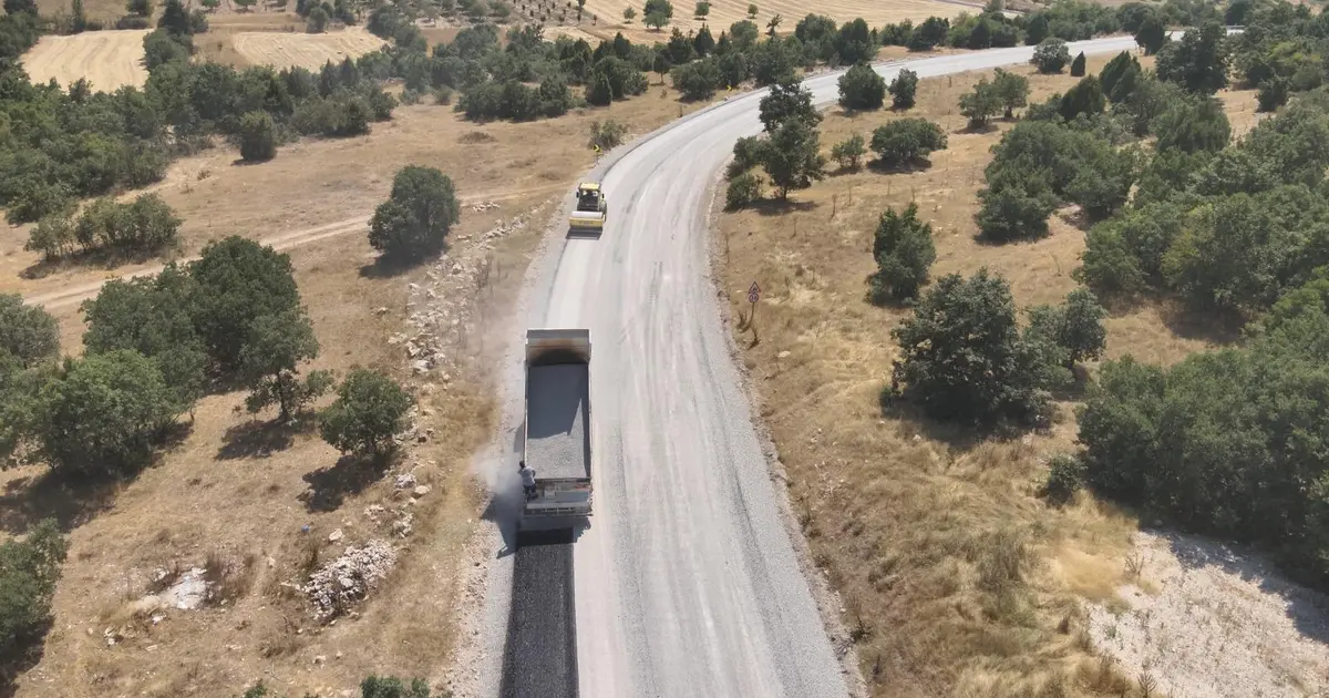 Bursa Büyükşehir Harmancık’ta da yolları yeniliyor - Gündem Haberleri