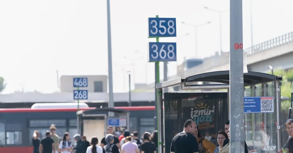 İzmir'de Bornova Aktarma İstasyonu yenilendi