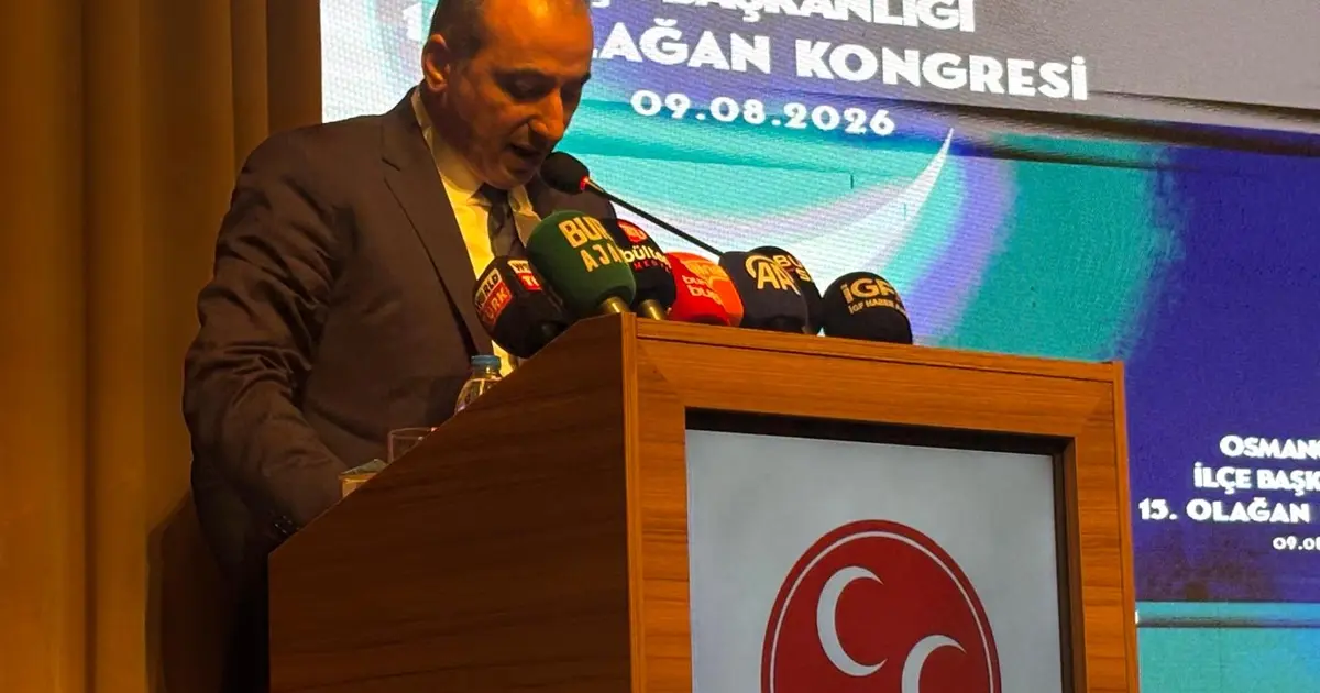 Bursa'da MHP Osmangazi’de Serdar Burulday dönemi