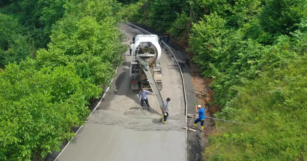 Ordu Akkuş’ta yılların yol hayali gerçeğe dönüyor