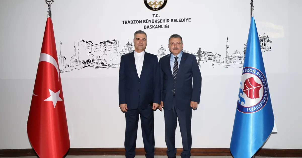 Trabzon’dan İran’a kardeşlik ve ticaret mesajı