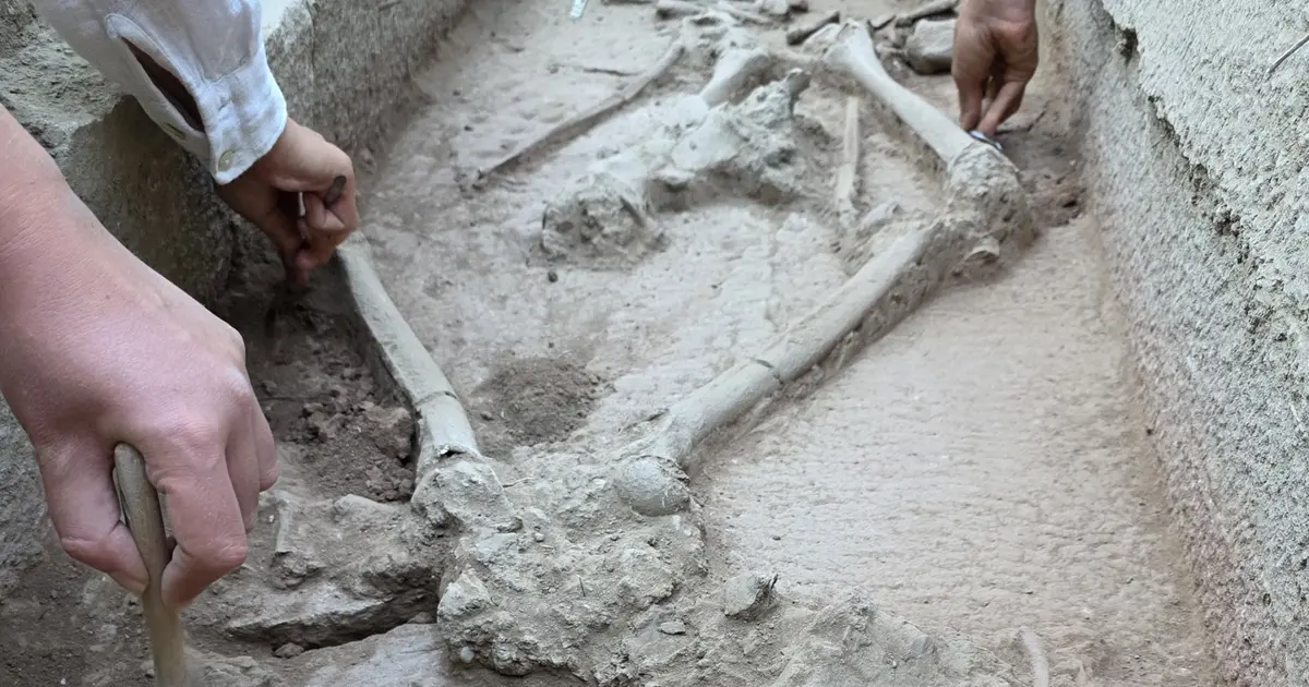Aspendos’ta 2 bin 400 yıllık gizem... Güreşçi mezarı ortaya çıktı