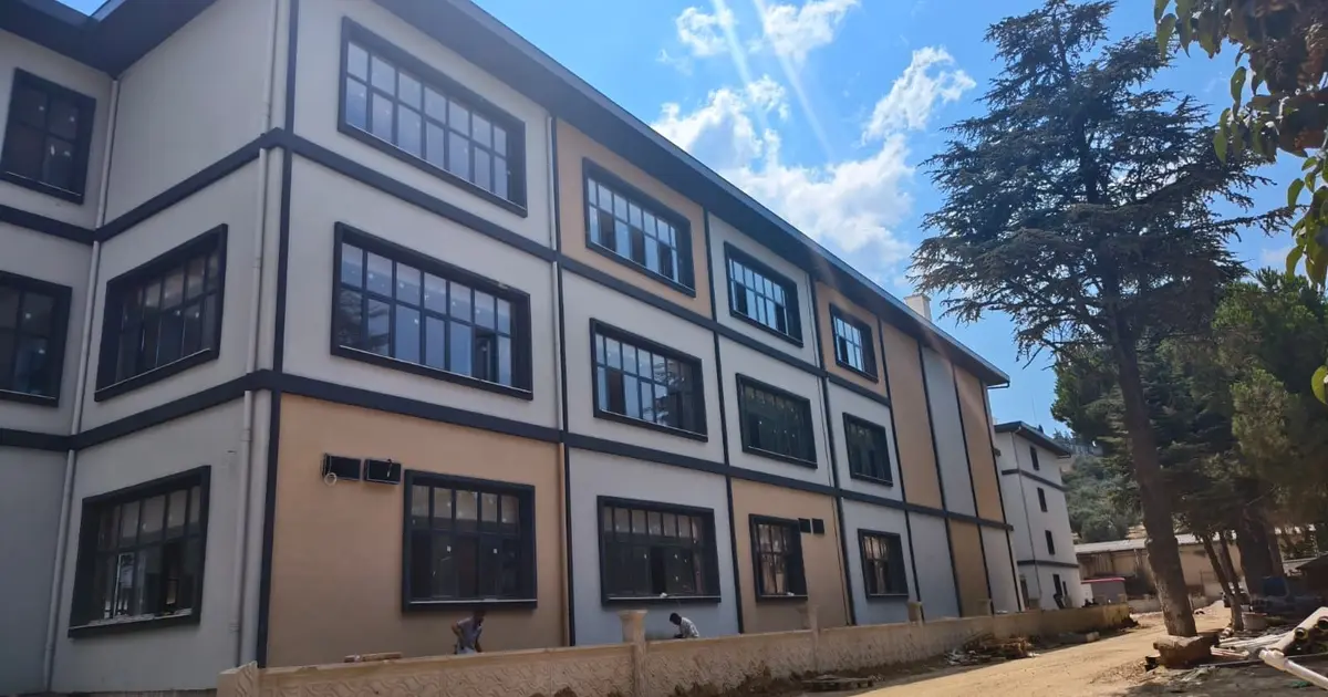 Gemlik’te 500 kişilik öğrenci yurdunda sona doğru