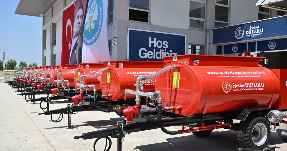 Manisa yangınlara karşı ilk müdahaleyi güçlendiriyor