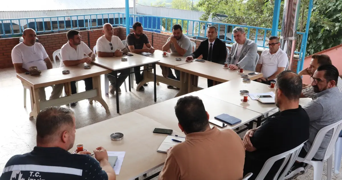 İzmit'te Başkan Vekili Obuz’dan Fen İşleri ve Makine İkmal’e ziyaret