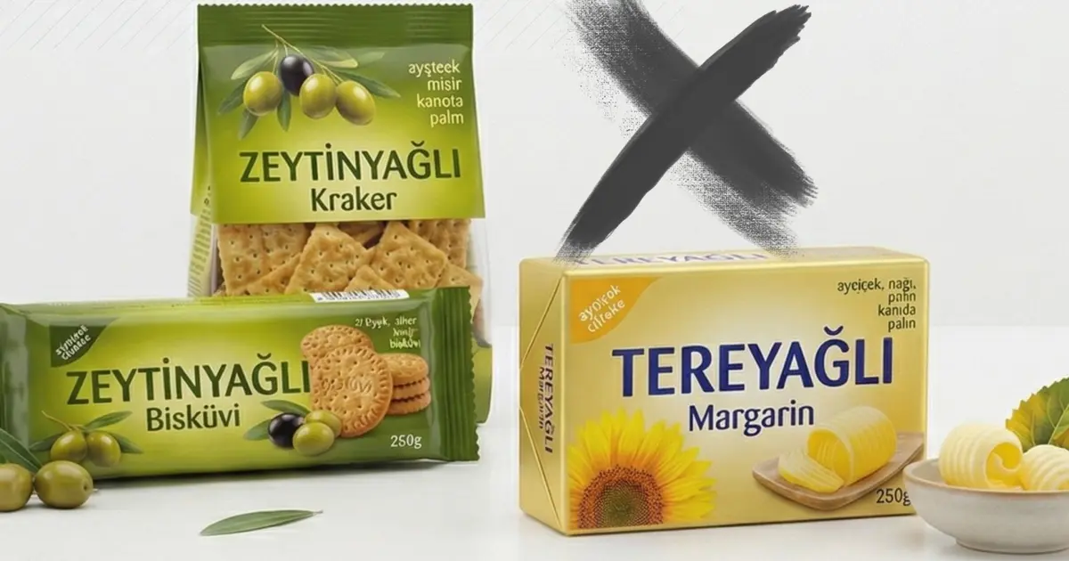 Gıdada “tereyağlı” ve “zeytinyağlı” ifadelerine yeni düzenleme
