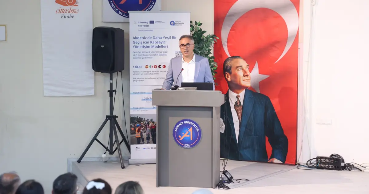 Antalya'da 'Yeşil Geçiş İçin Ortak Akıl Çalıştayı' düzenlendi
