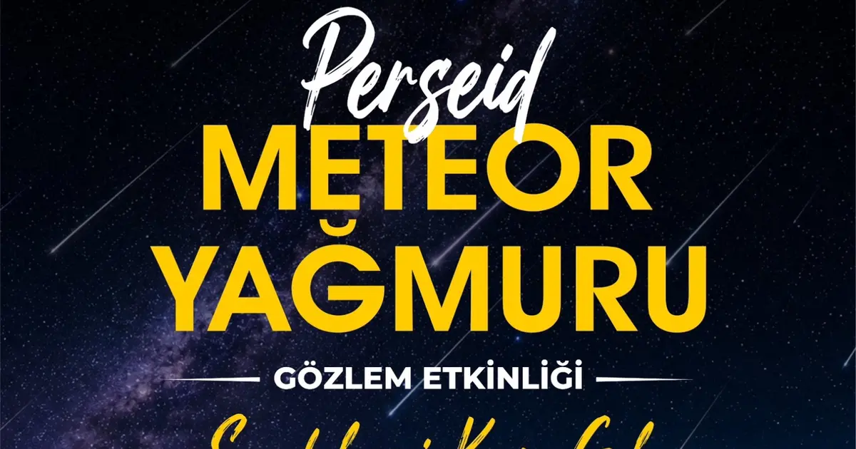 Bursa Yenişehir'de gözler gökyüzüne çevrilecek