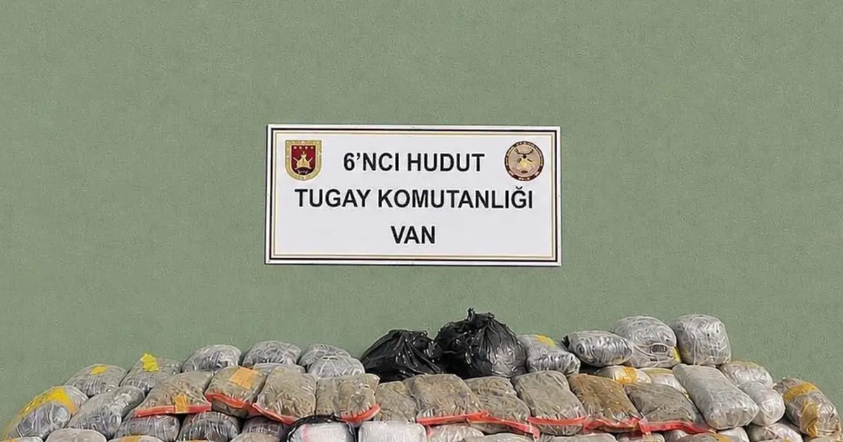 Van hudut hattında 51 kilo uyuşturucu ele geçirildi