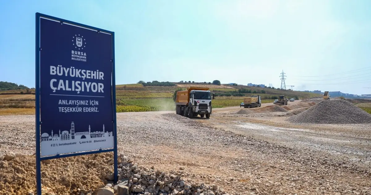 Bursa Büyükşehir'den Görükle'ye yeni ulaşım aksı