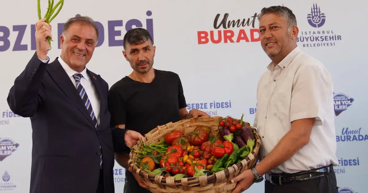 İstanbul'da çiftçilere ücretsiz kışlık sebze fidesi