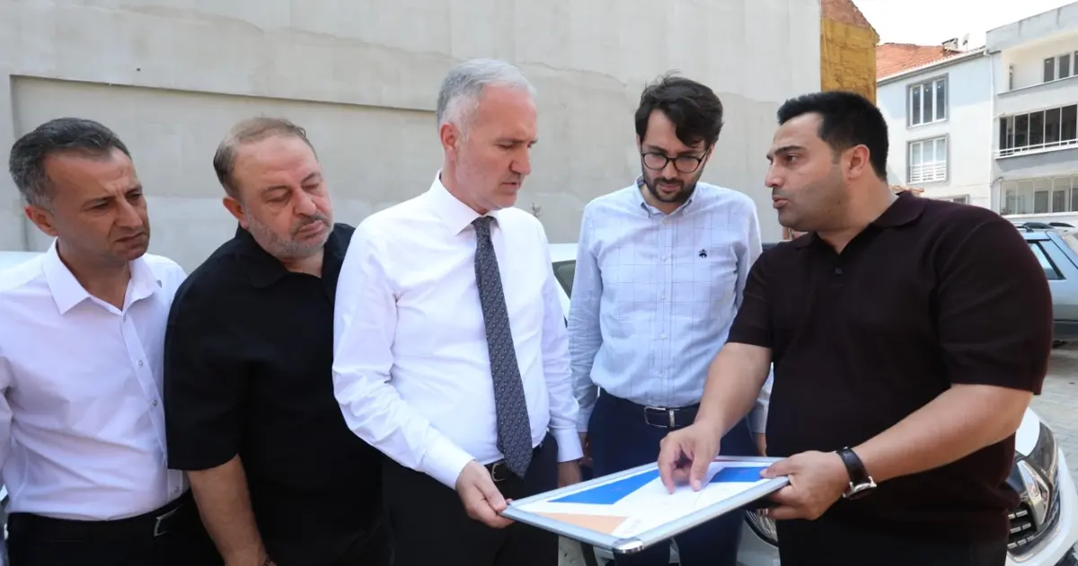 Bursa İnegöl'de kamulaştırmalarla yeni otopark oluşturuldu