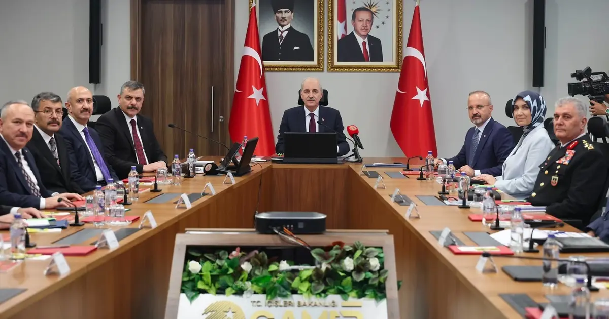 Terörsüz Türkiye için yürütülecek çalışmalar ele alındı... Bakan Çiftçi: Terör örgütü tasfiye edilecek