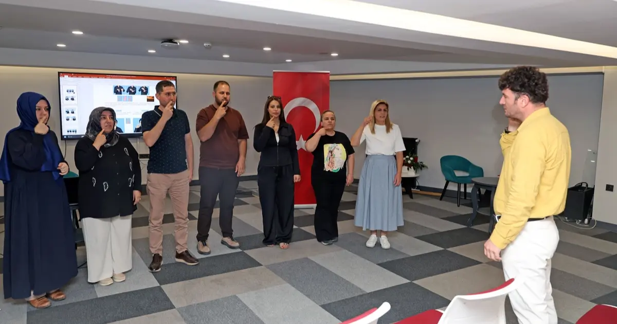 Kayseri Talas'tan İşaret Dili Eğitimi