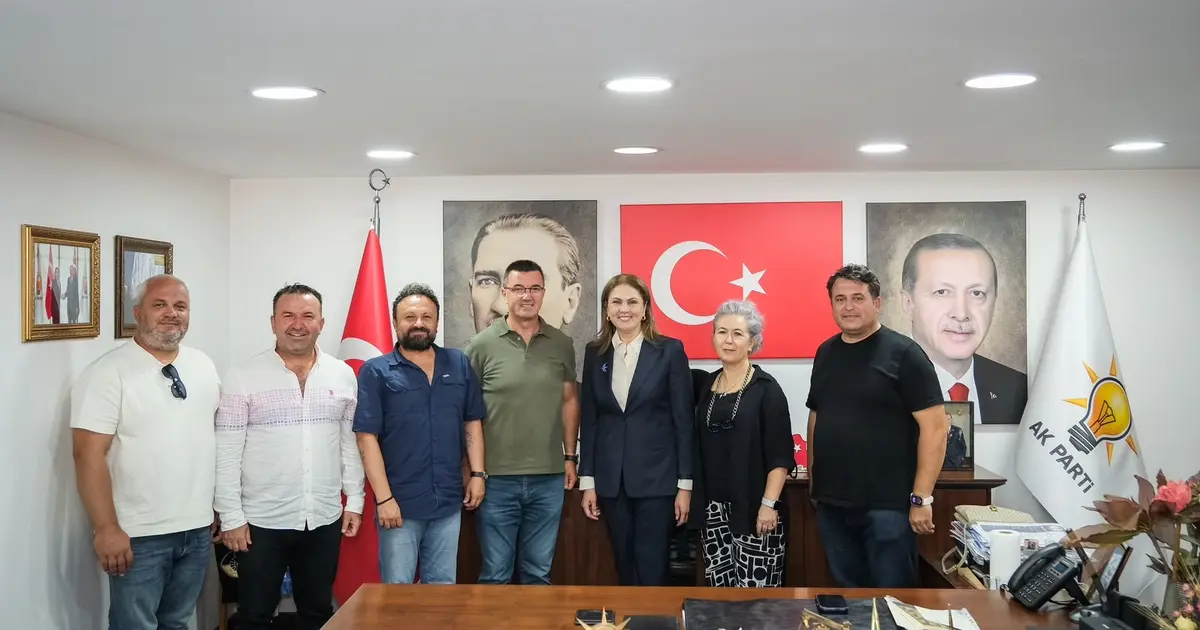 Edirne Gazeteciler Derneği’nden AK Parti’ye 25. yıl ziyareti