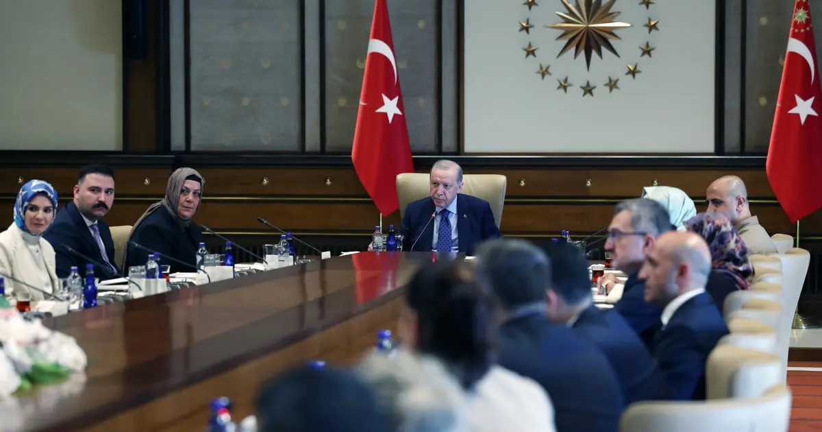 Cumhurbaşkanı Erdoğan şehit yakınları ve gazileri ağırladı