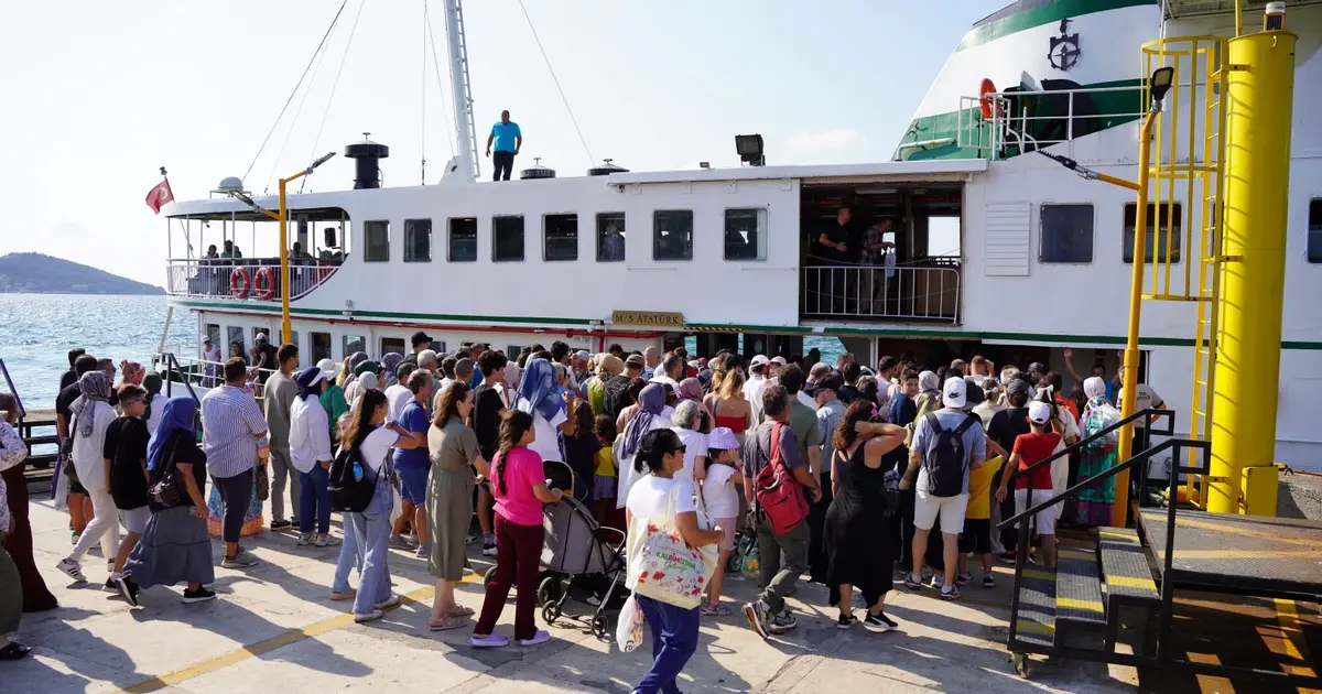 Büyükada seferleri yazın gözdesi oldu