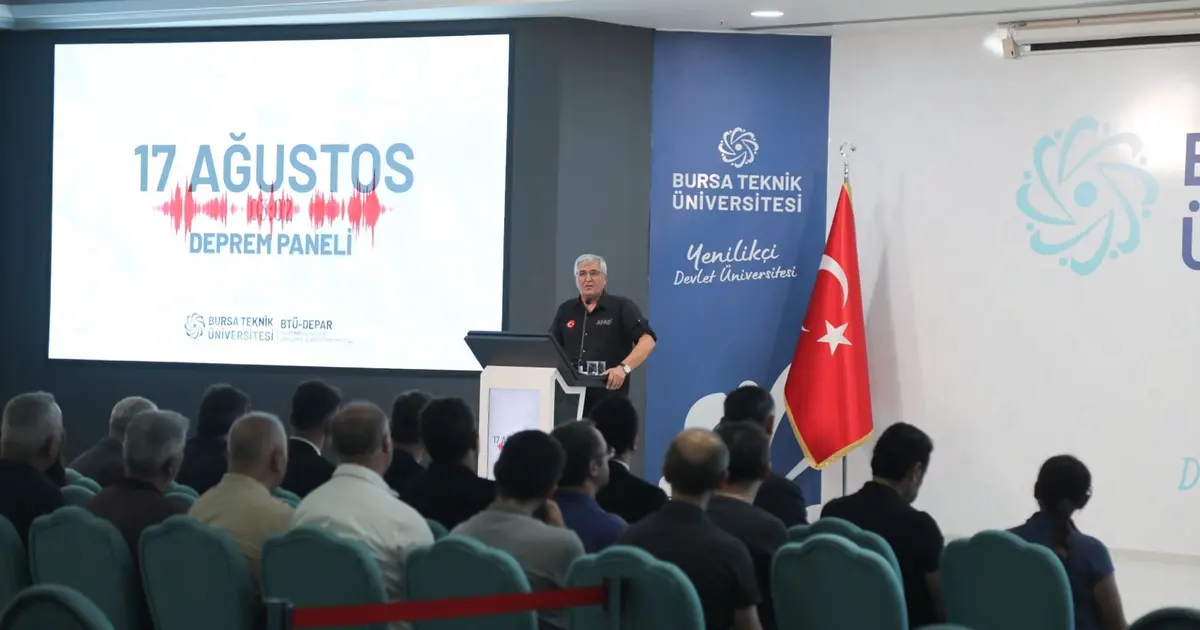 BTÜ’de 17 Ağustos Deprem Paneli gerçekleşti - Gündem Haberleri