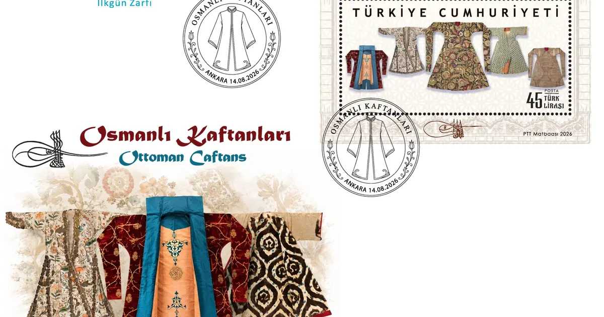 PTT'den 'Osmanlı Kaftanları' için anma pulu