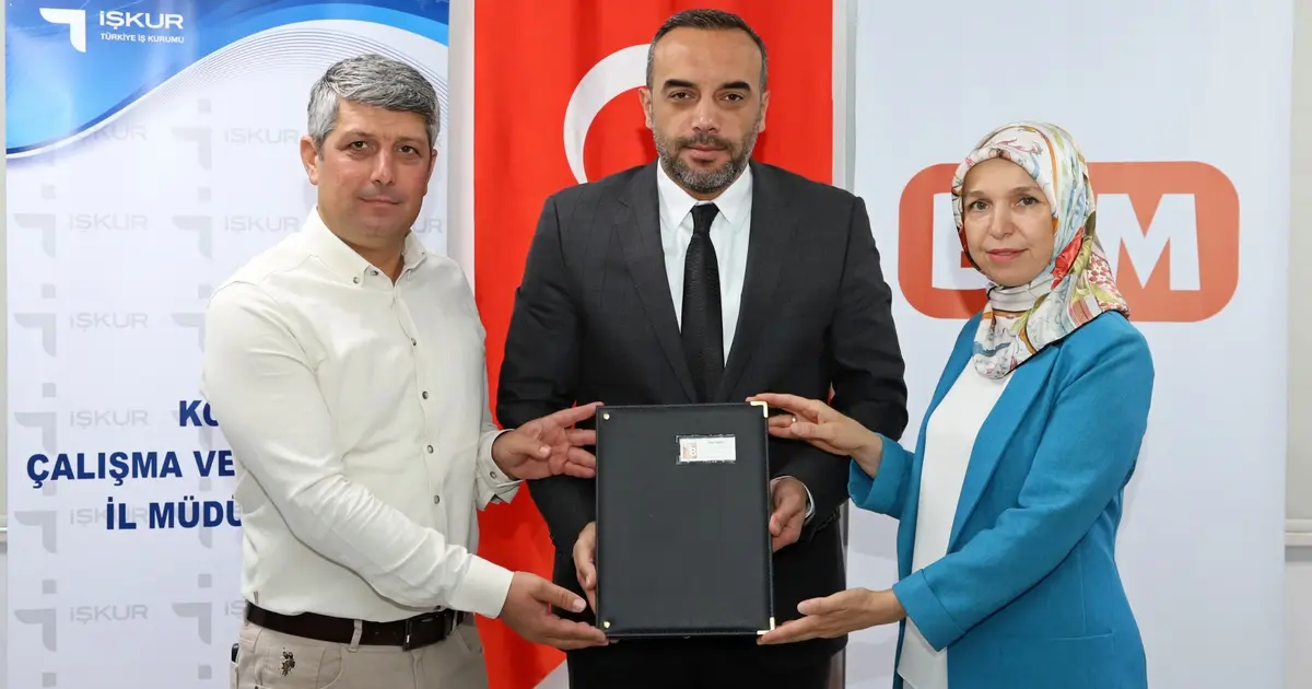 Konya İŞKUR, BİM ile protokol imzaladı - Ekonomi Haberleri