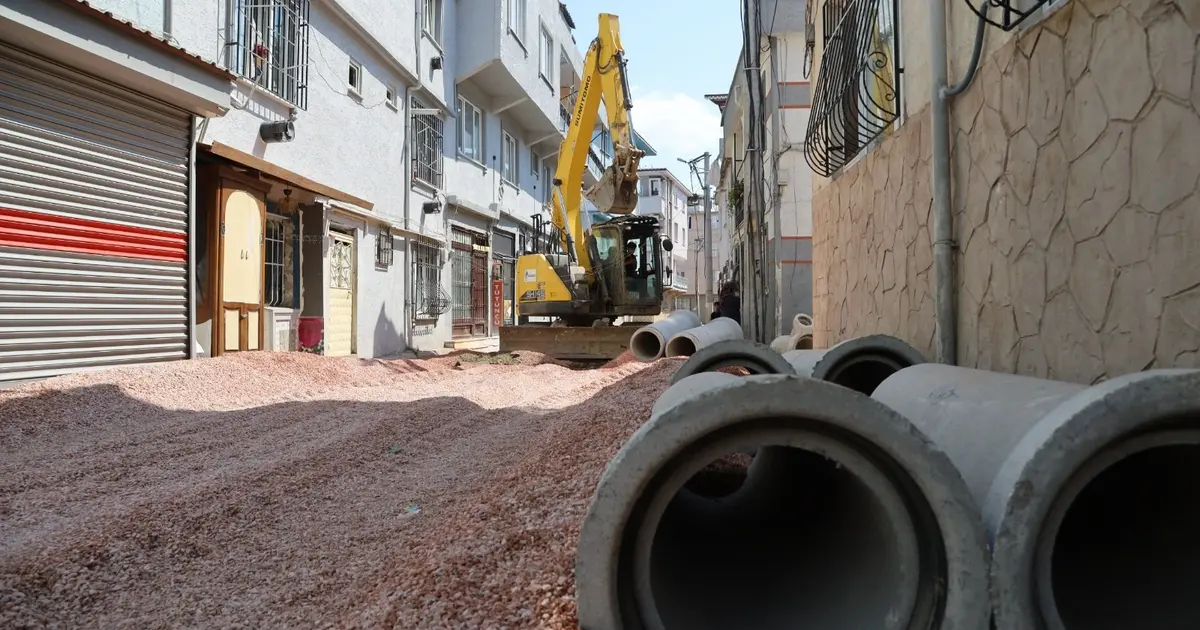 Bursa Büyükşehir'den Yavuzselim'e altyapı hamlesi