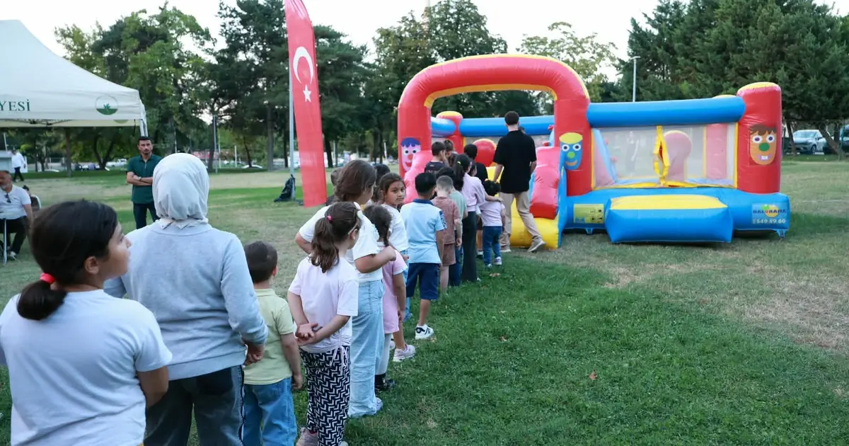 Bursa Merinos Parkı’nda şenlik rüzgarı esti