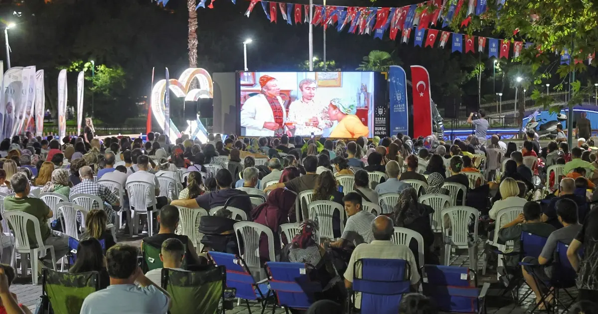 Bursa Kültürpark’ta Yeşilçam akşamları