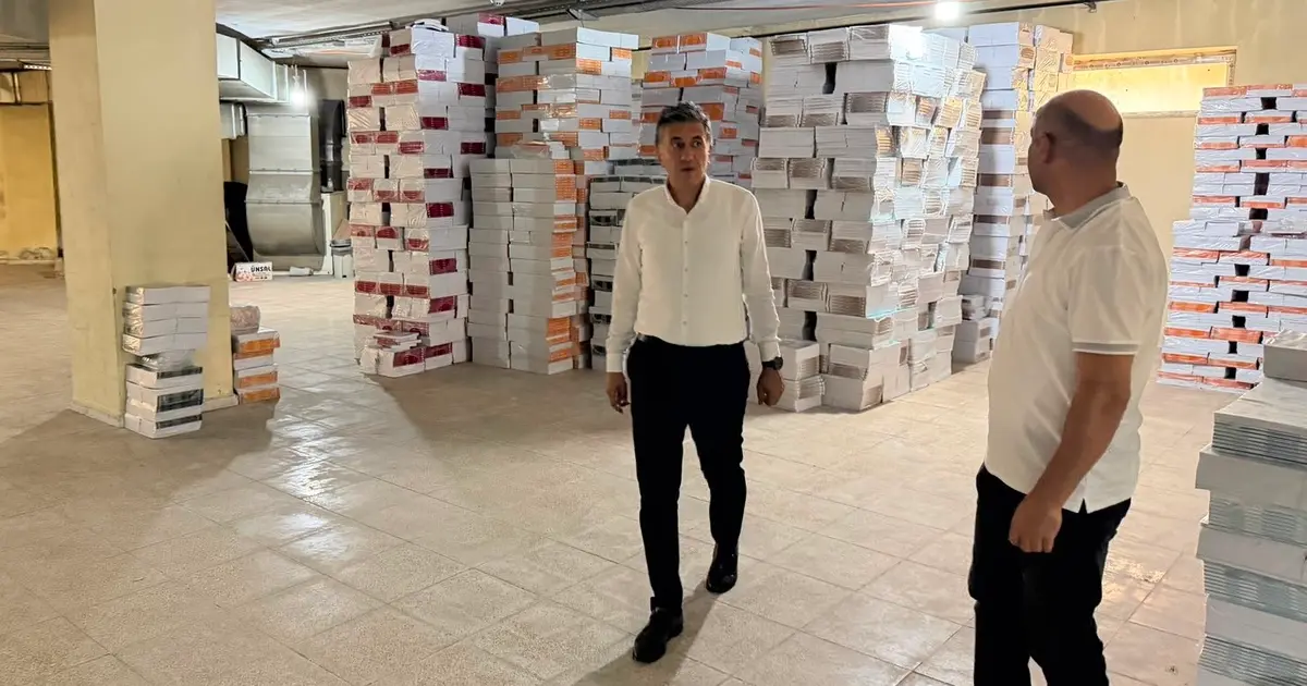 Ağrı'ya yeni dönem ders kitapları geldi