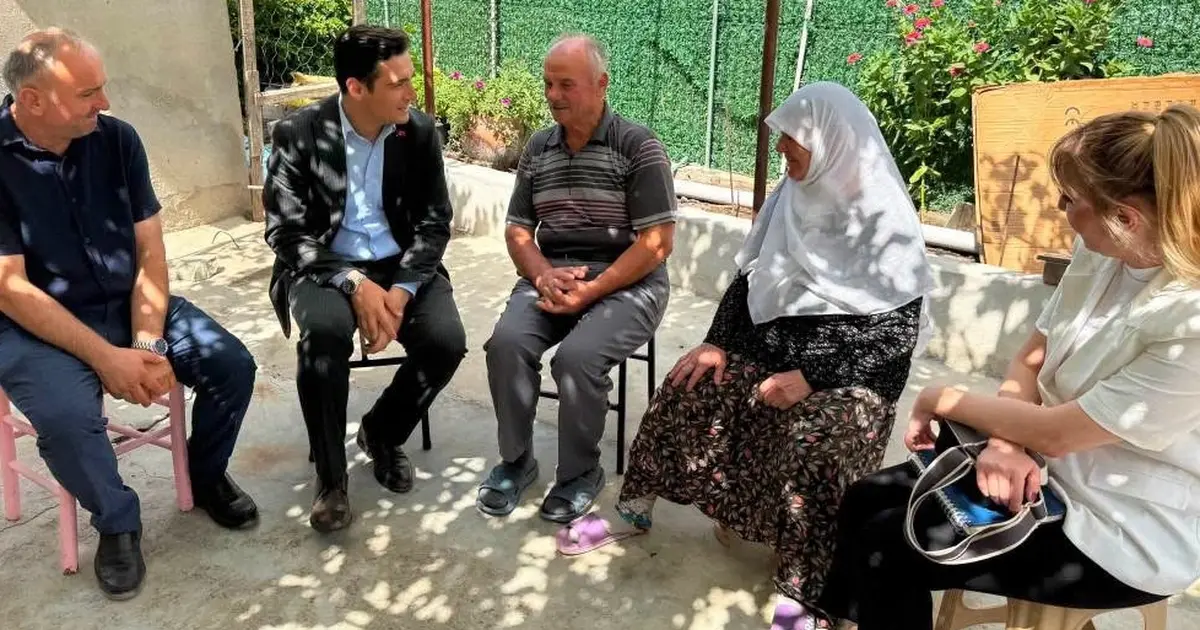 Edirne'de İpsala Kaymakamı Güzel’den Sultanköy’e anlamlı ziyaret