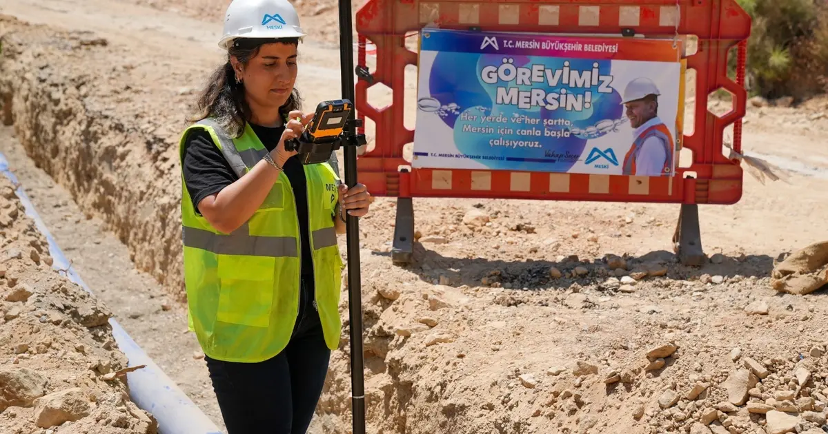 Mersin'de içme suyu basınç sorununa kalıcı çözüm