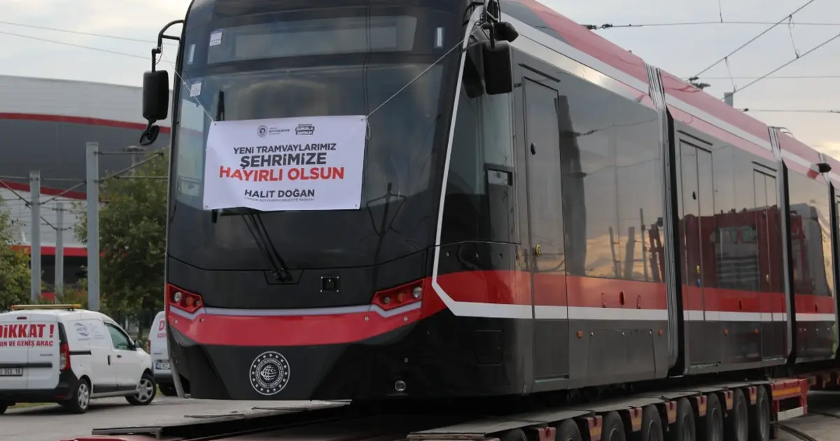 Samsun’da raylı sistem filosu güçleniyor